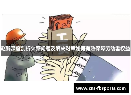 赵鹏深度剖析欠薪问题及解决对策如何有效保障劳动者权益 赵鹏深度剖析欠薪问题及解决对策如何有效保障劳动者权益